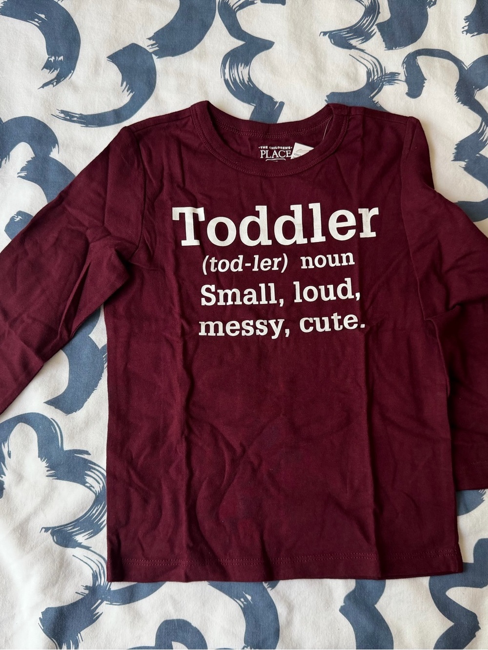 The Children's Place Burgundy Long-Sleeve Tee